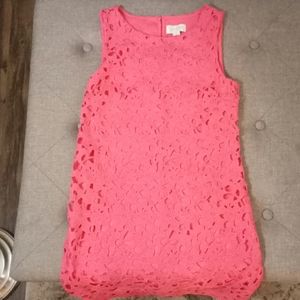 Pink. Jessica Simpson sheath.